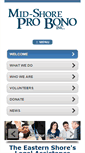 Mobile Screenshot of midshoreprobono.org